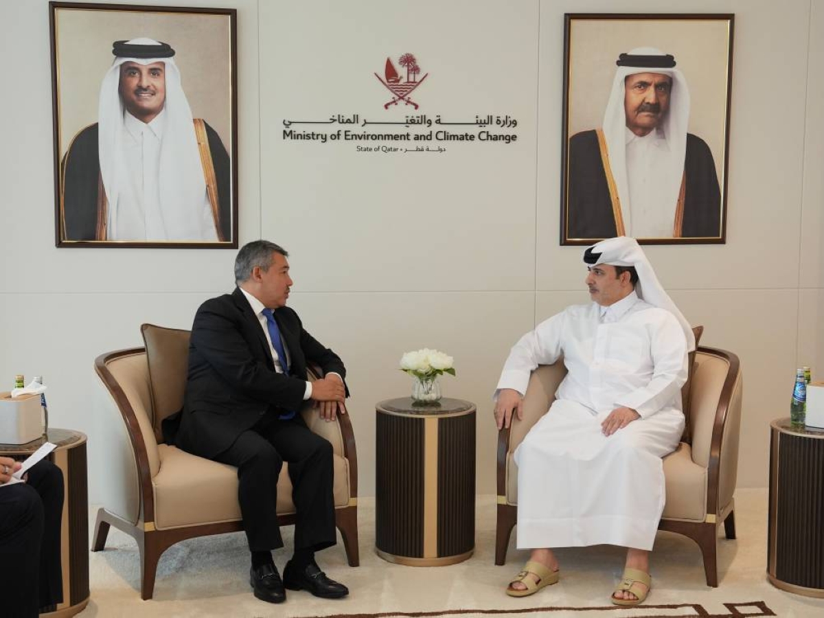 Minister of Environment and Climate change meets Ambassador of Kazakhstan