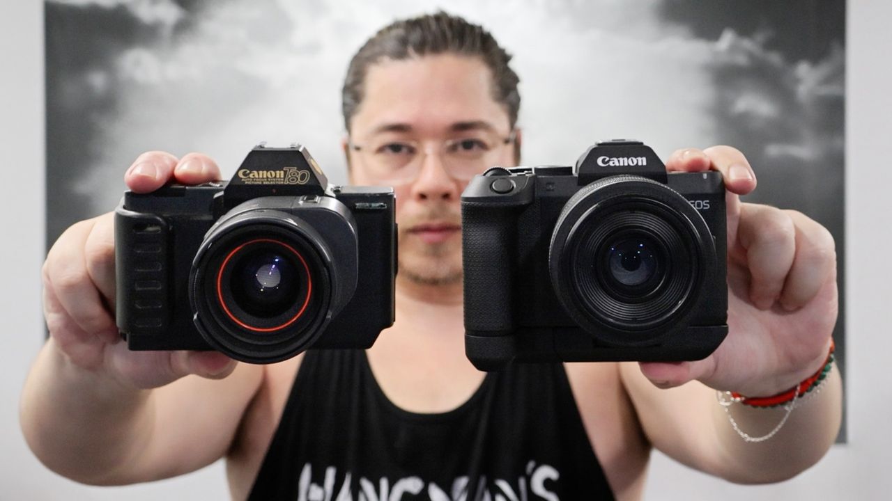 I got my hands on Canon's first retro camera – and it's not actually a retro camera at all (even though it actually kinda is)