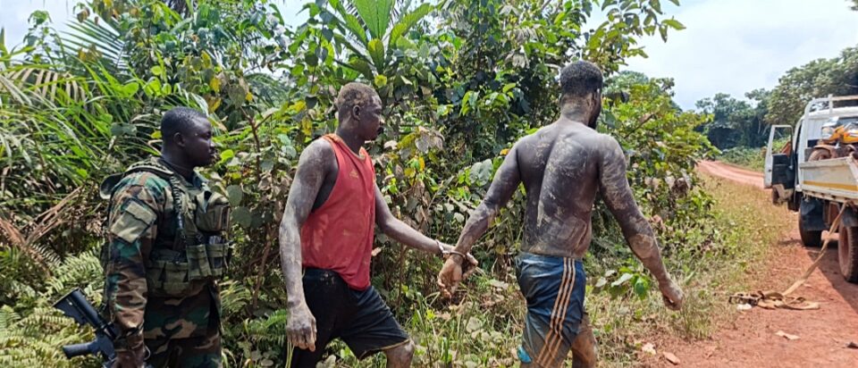 Mpohor-Fiase Assembly arrests 26 in anti-galamsey operation
