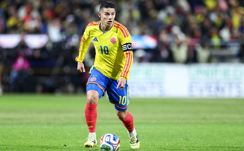 James Rodriguez retires from Colombian national team