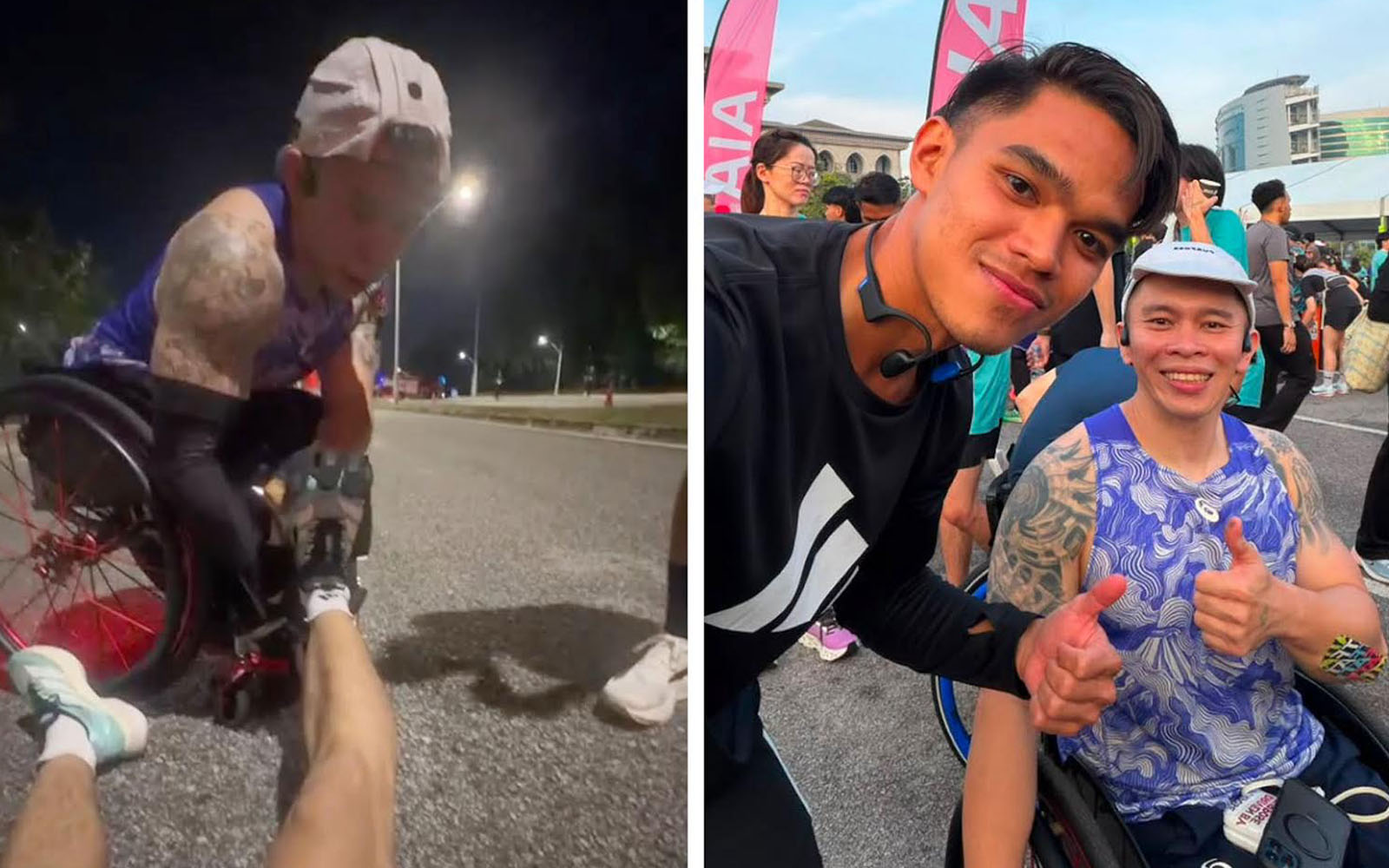 Di laluan maraton, Luke temui ‘Malaysia kecil’ yang dirindui