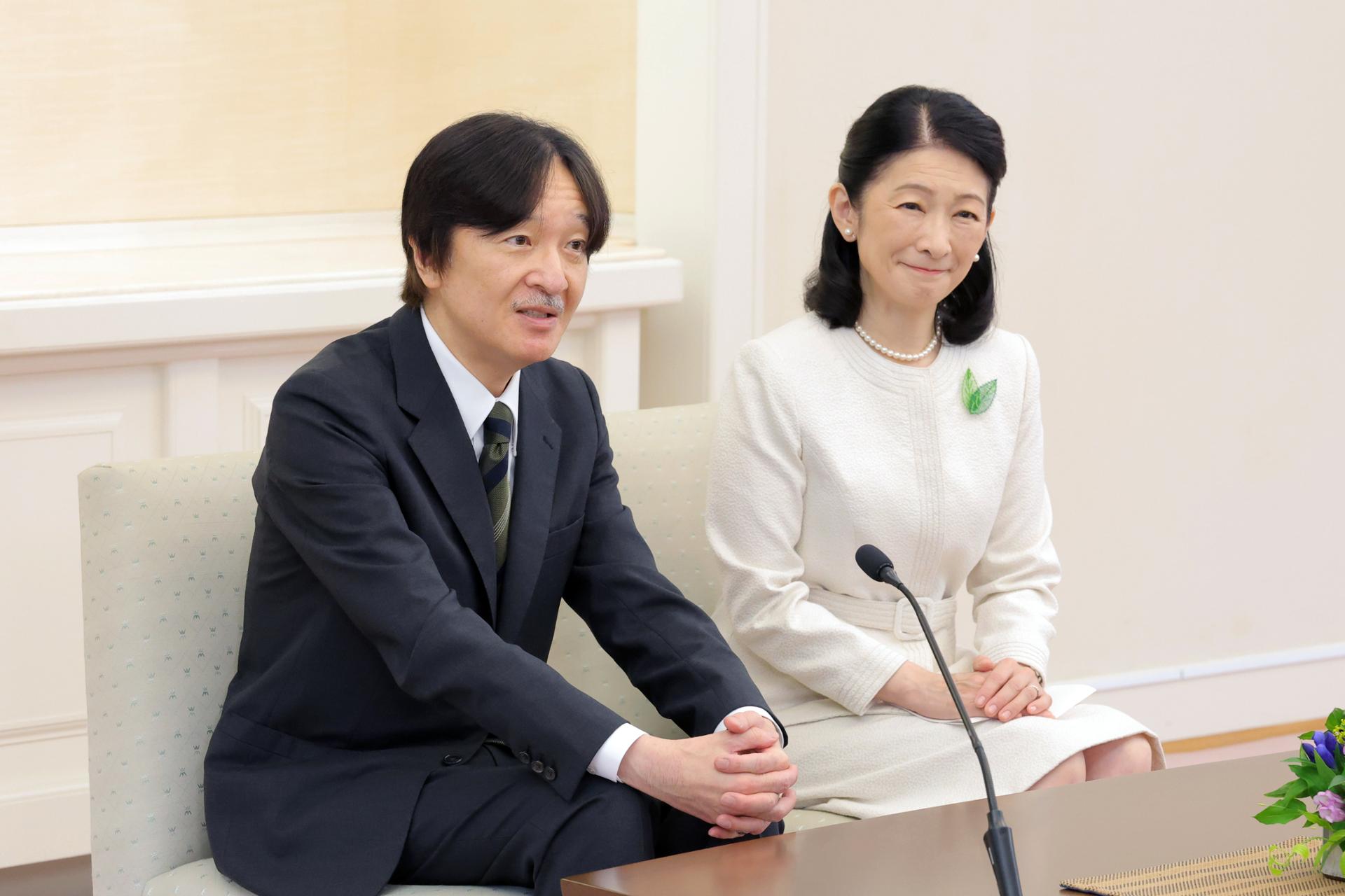 Japan's Crown Prince Akishino has 'mixed feelings' on revised male-only imperial succession law