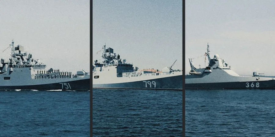 Satellite images suggest serious damage to Admiral Makarov and Admiral Essen