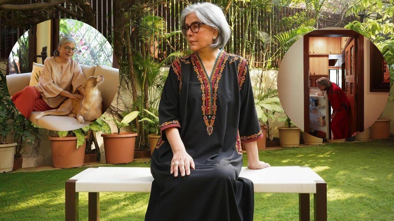 Inside the veteran actor's serene Mumbai home with greenery and minimalist interiors