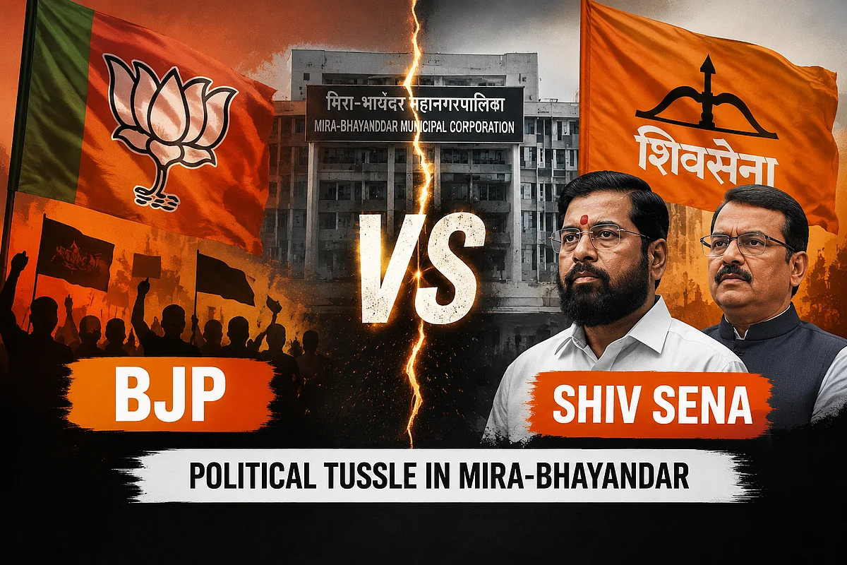 Mira-Bhayandar: BJP Move To Remove Photos Of Shinde, Sarnaik Sparks Shiv Sena Setback Claims