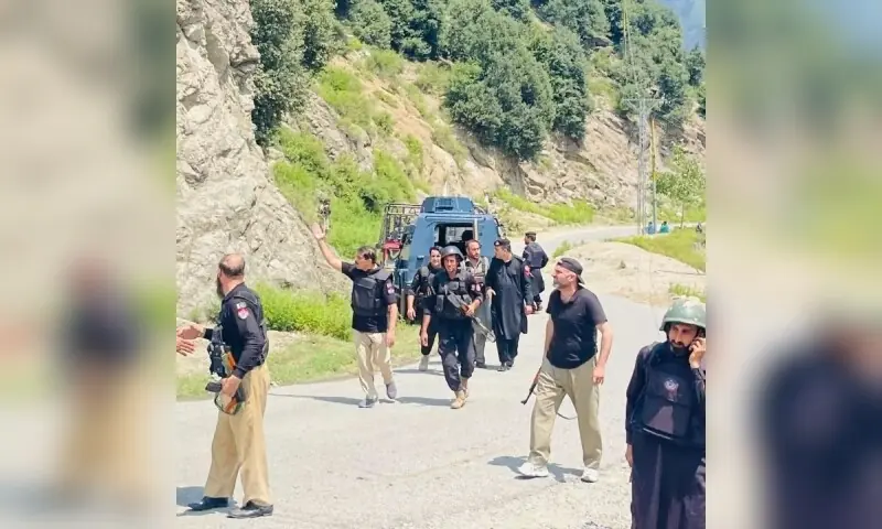 Gun battle between terrorists, police in Upper Dir enters second day