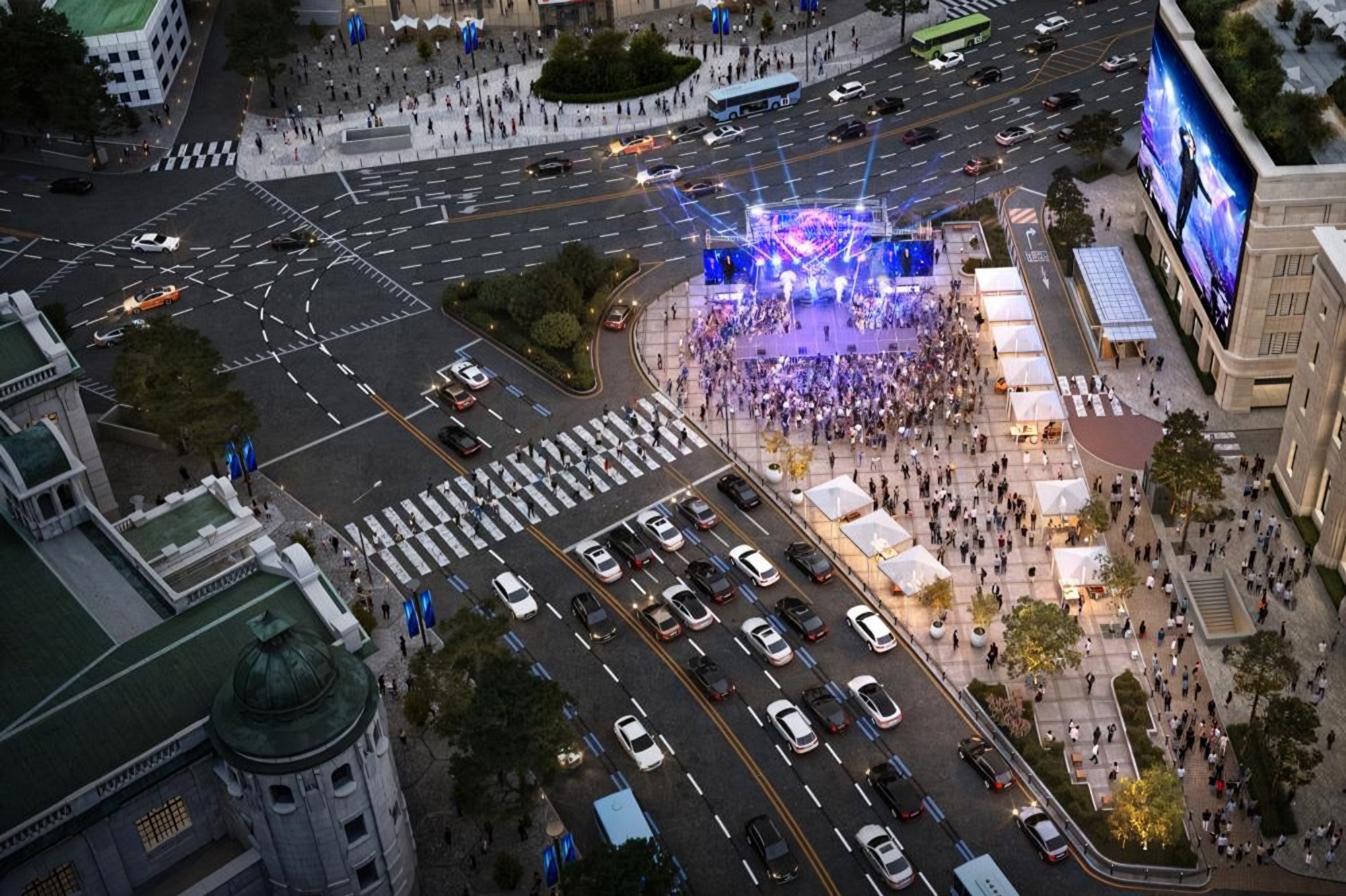 Seoul to replace historic Bank of Korea fountain with 7,000-capacity plaza