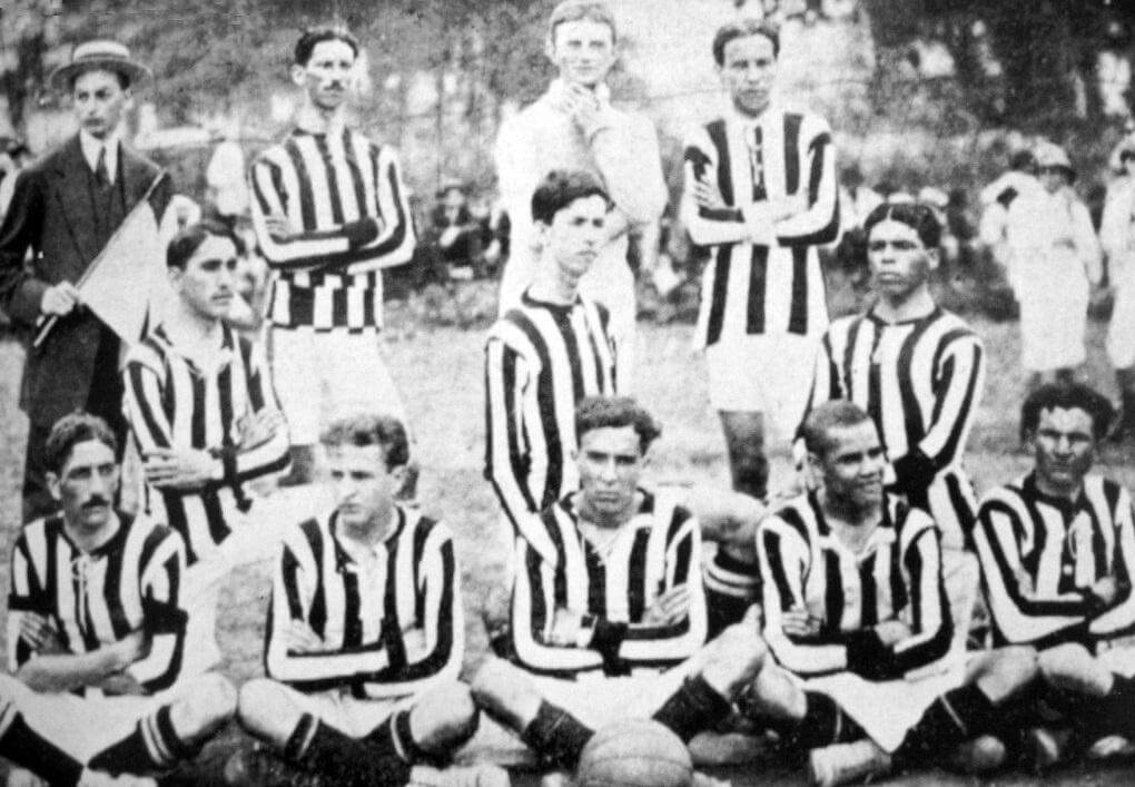 Santos' historic debut in 1912