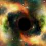 Active supermassive black holes may help form massive planets
