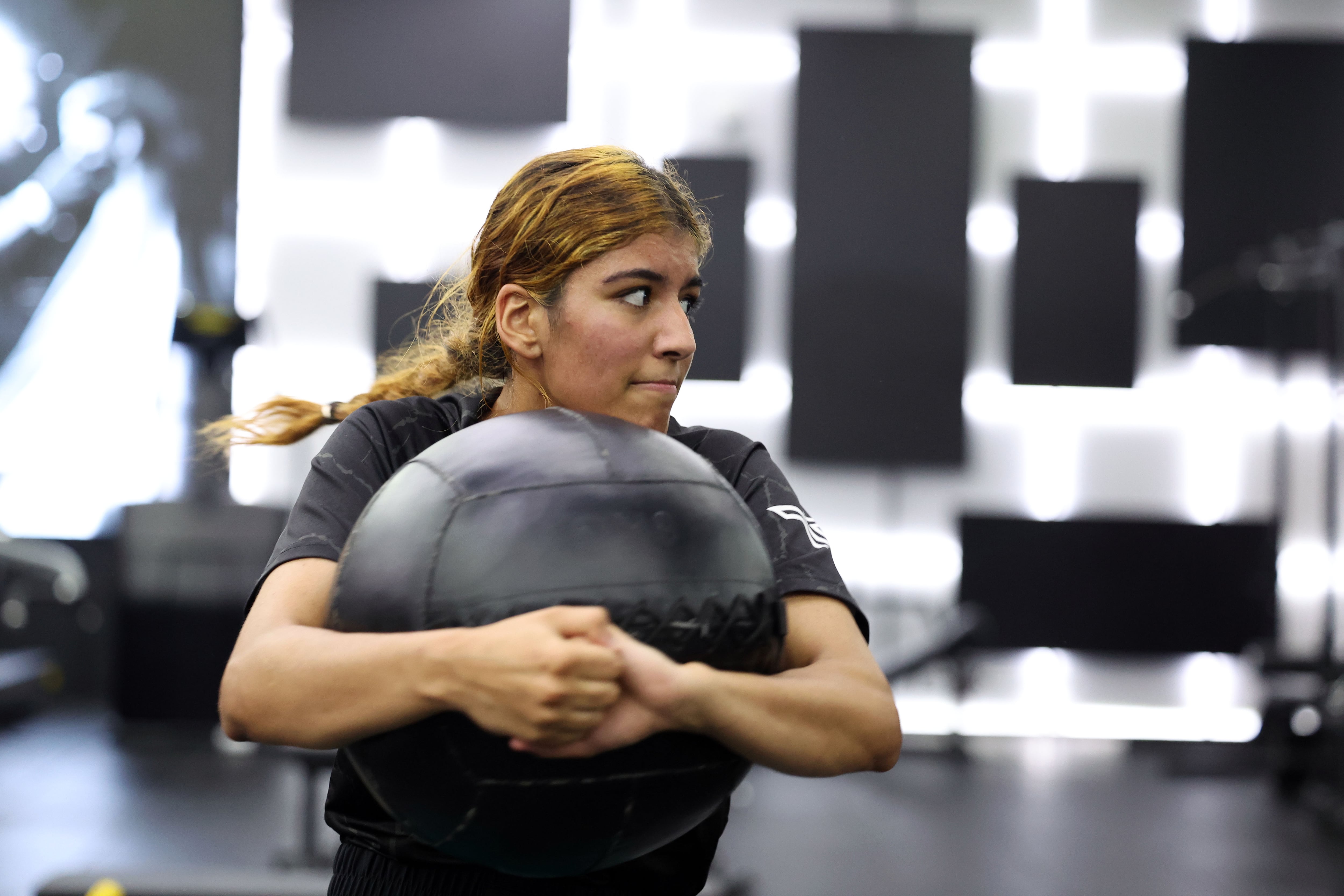 Emirati fighter Zamzam Al Hammadi back in the gym determined to improve on her PFL debut