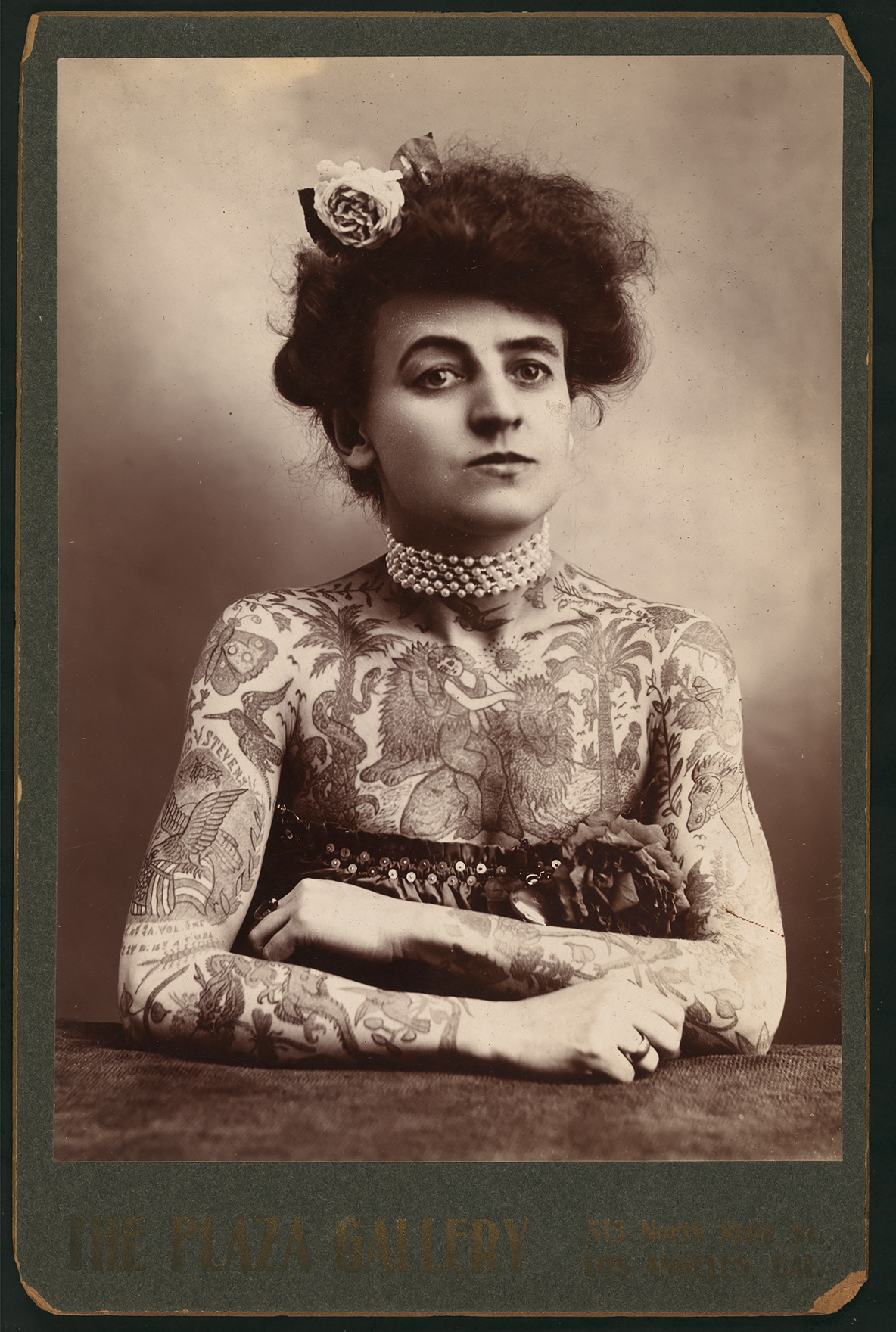 A Kansas girl ran off to join the circus and changed the tattoo world