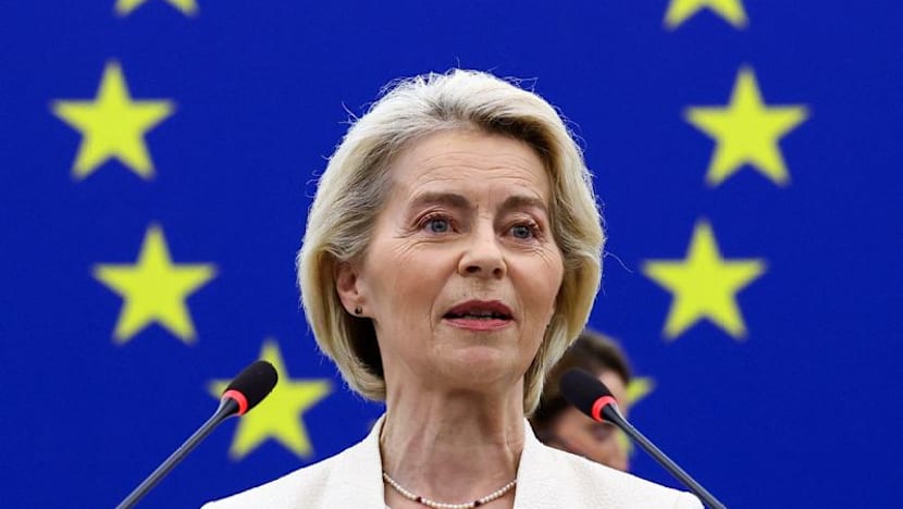 EU's von der Leyen backs AI slowdown, to invite frontier labs for talks
