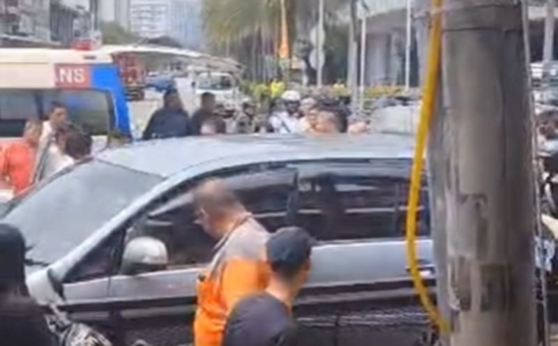 Suspected heart attack behind fatal Jalan Macalister MPV crash, cops say [WATCH]