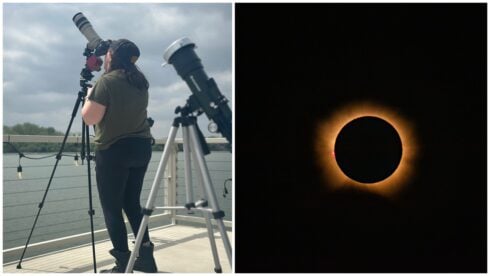 EXCLUSIVE: ‘It may have been the best one of my life’: American eclipse-hunter recounts Wednesday’s once-in-a-century celestial event in northern Spain