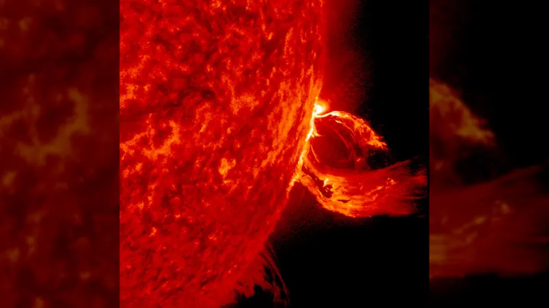 Stars’ plasma spurts may be blocked by magnetic fields