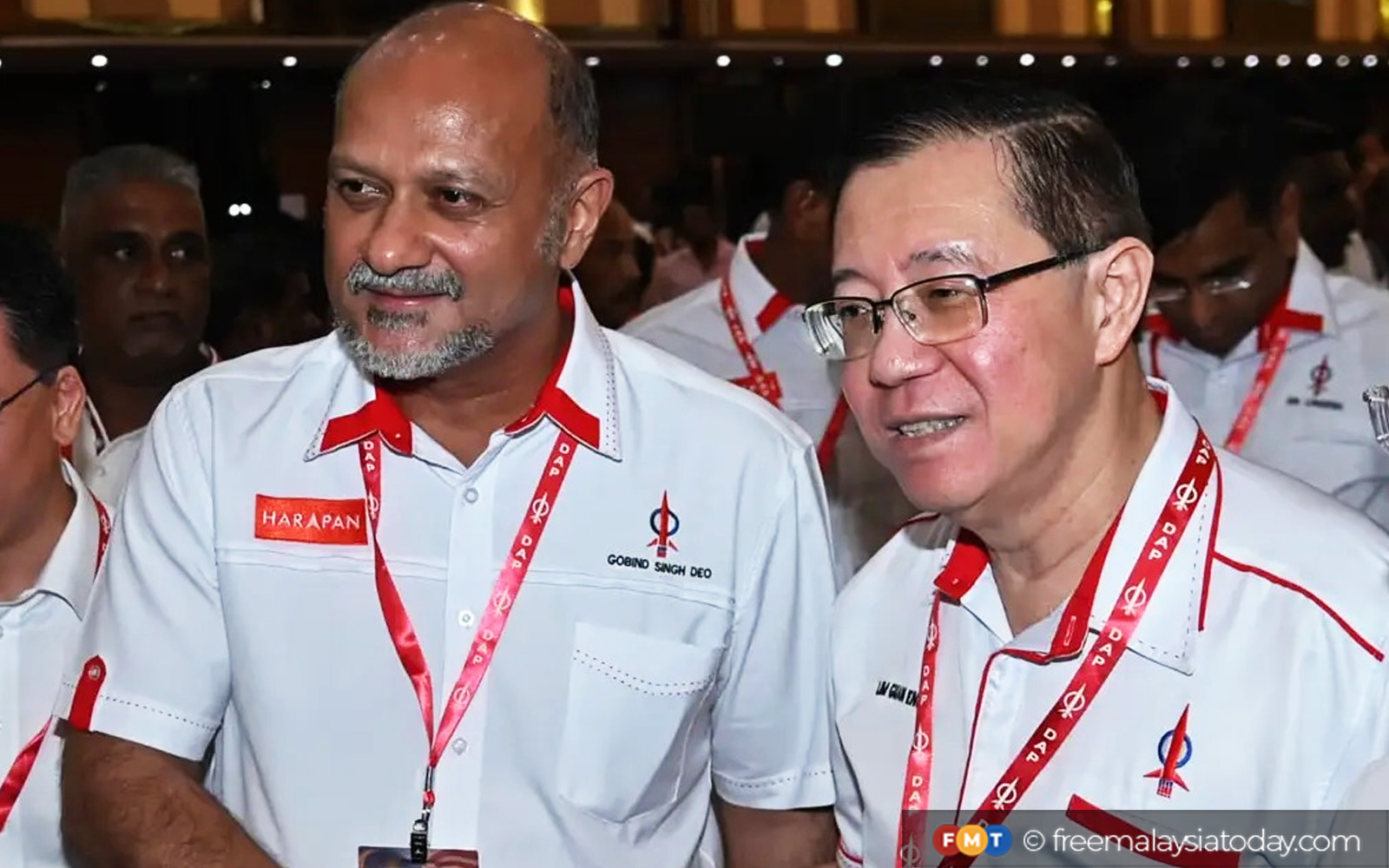 Where were you when Lim’s charges were dropped, Gobind asked