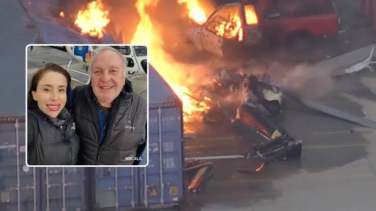 Three killed after Los Angeles news helicopter crashes while covering fatal bus collision