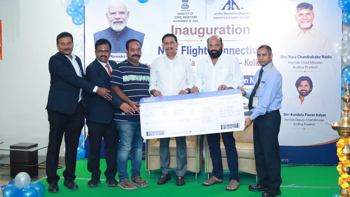 IndiGo launches new flight services from Vijayawada to Varanasi, Kolkata
