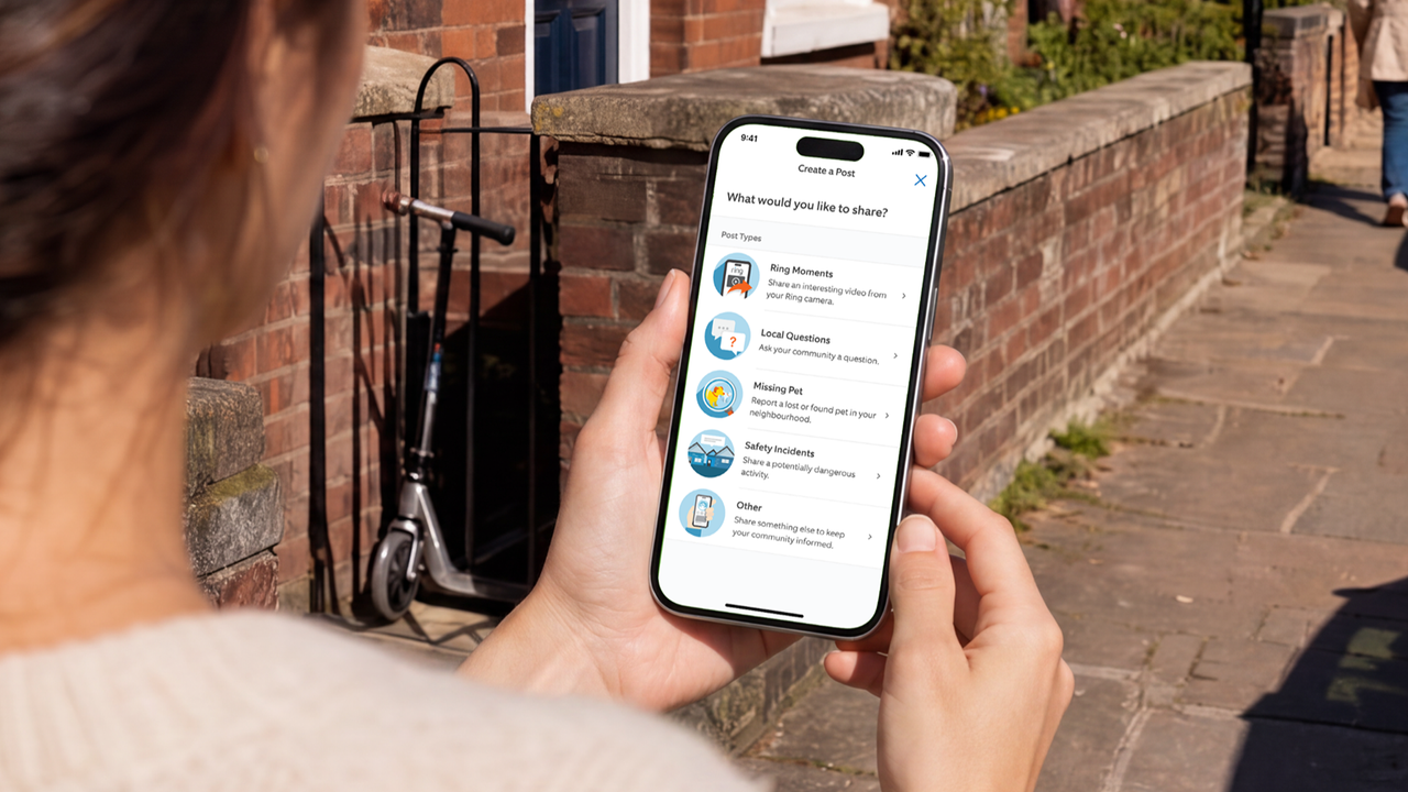 Ring is bringing its Neighbours community feature to the UK next month—here’s how it works, how it's different from Facebook, and how it uses video doorbells to find lost dogs