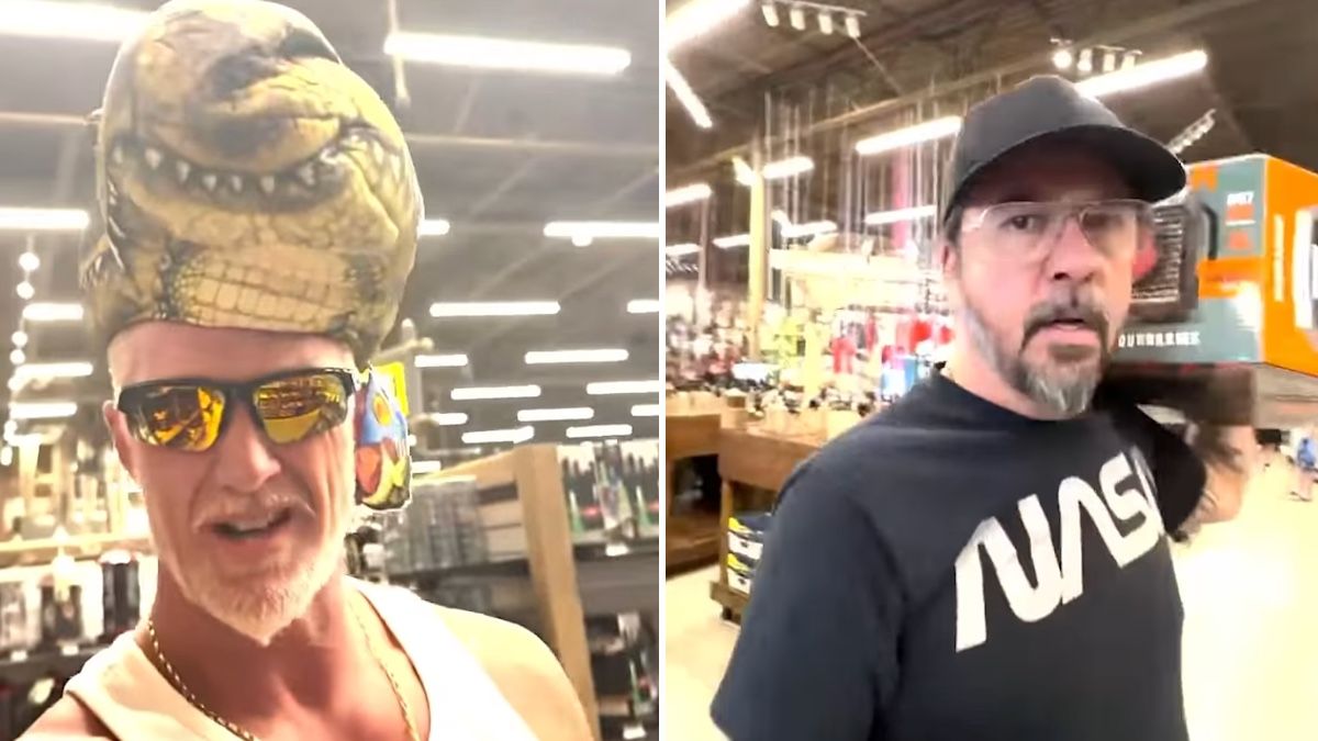 Josh Homme Takes Dave Grohl to Bass Pro Shops for the First Time: Watch