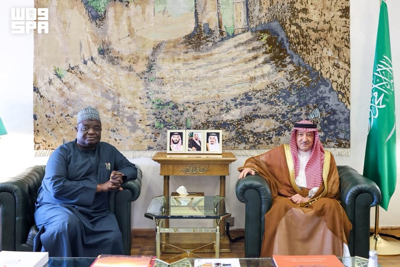 Deputy foreign minister receives Nigeria’s new ambassador in Riyadh
