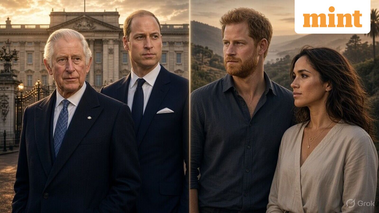 King Charles and Prince William agree on THIS one thing about Prince Harry and Meghan