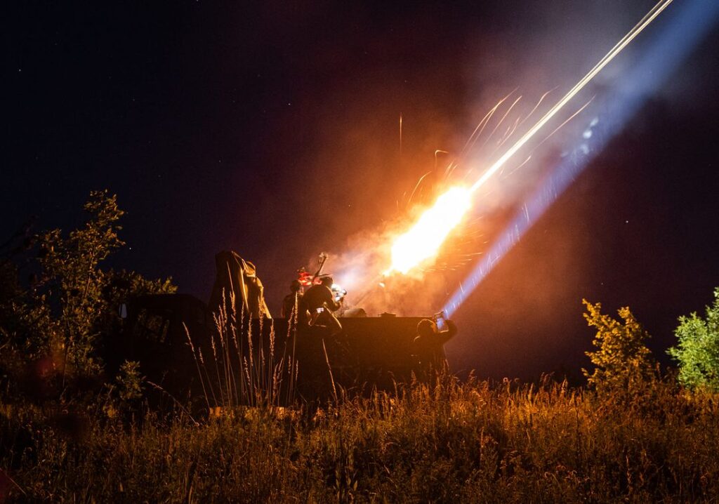 In April, 24 Ukrainian companies ran their own air defense. By mid-September, 81 do — about one new firm per day