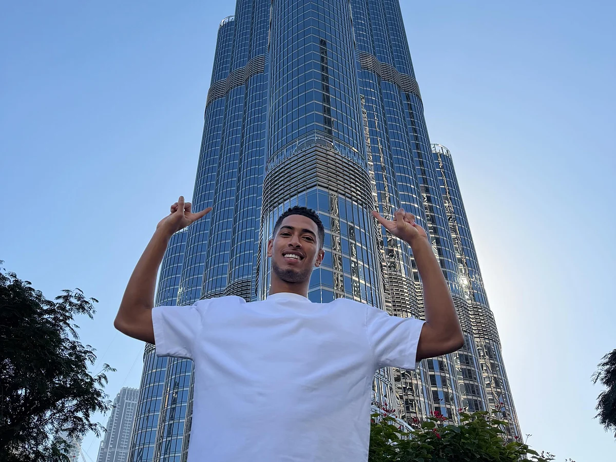 Jude Bellingham shares Dubai memories with Burj Khalifa snap