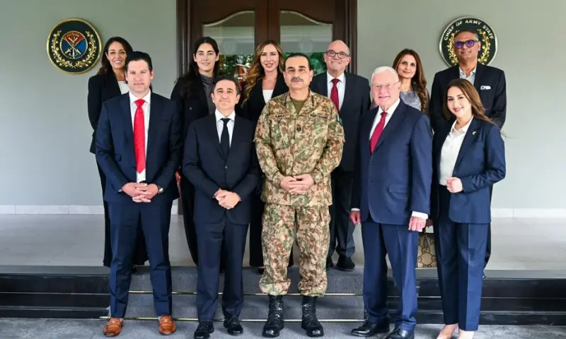 CDF Munir, US-based POWERUS discuss defence technology, cooperation