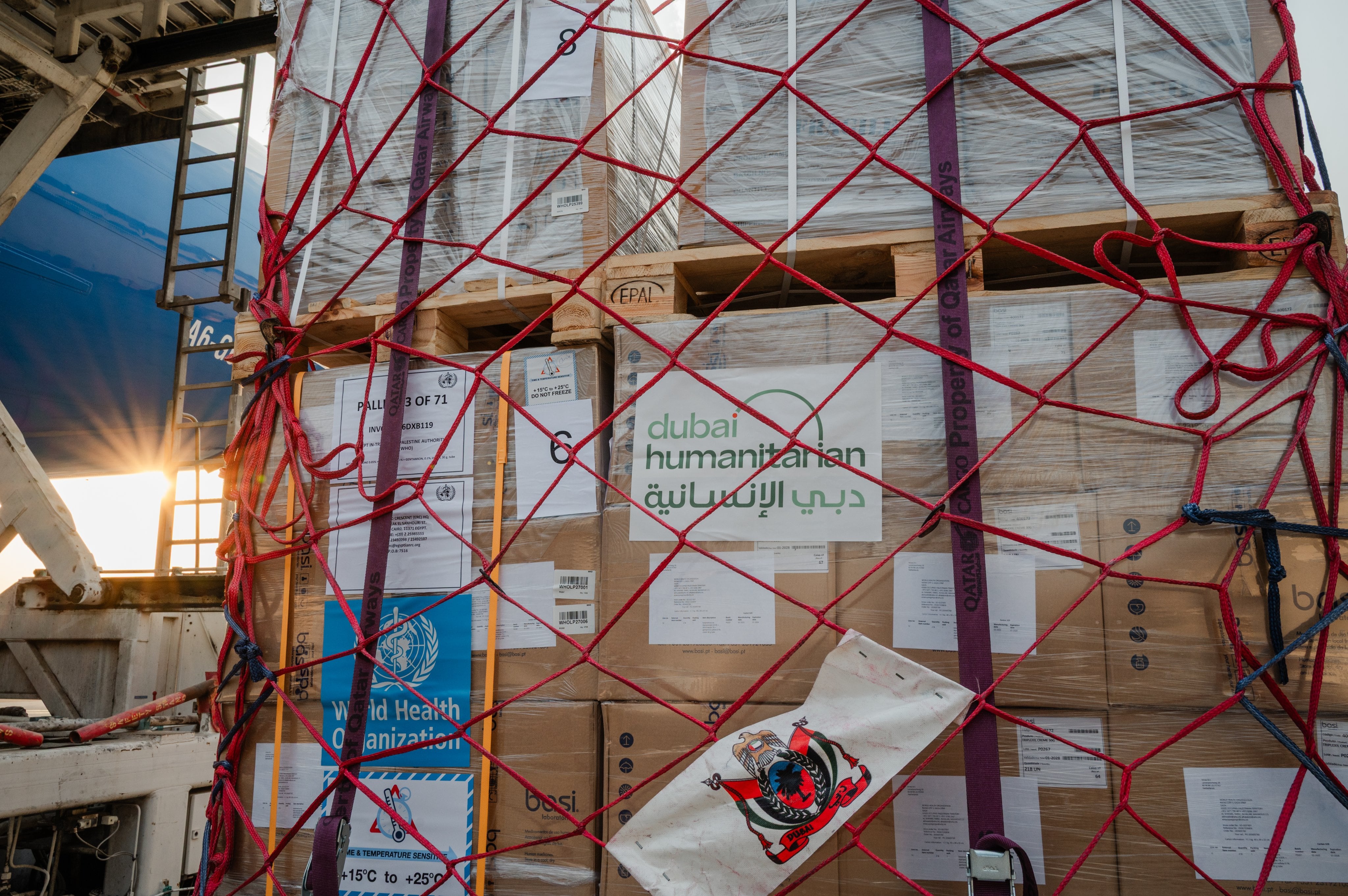 Dubai establishes route for aid flights to Gaza Strip