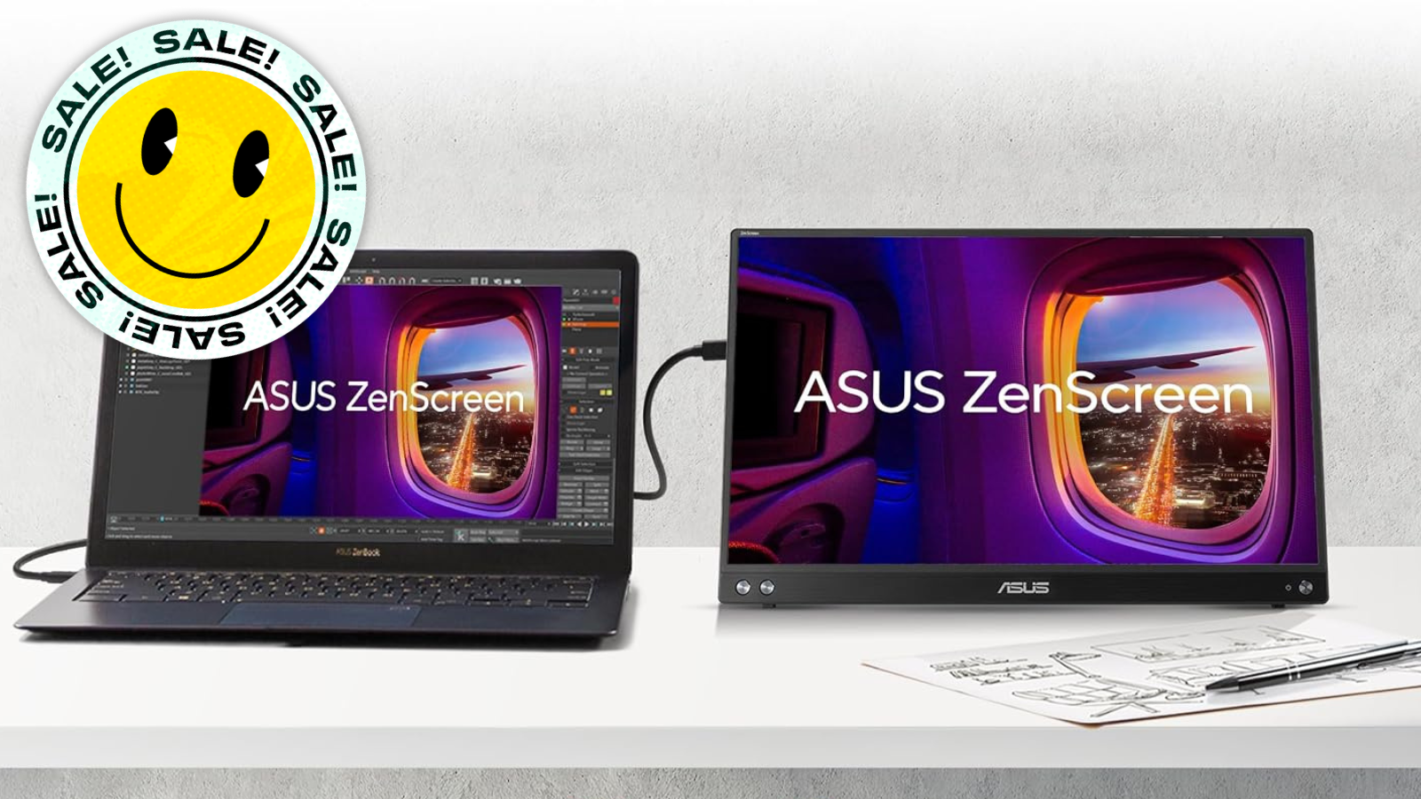My favorite on-the-go work accessory, the ASUS ZenScreen, just got its biggest price drop to date