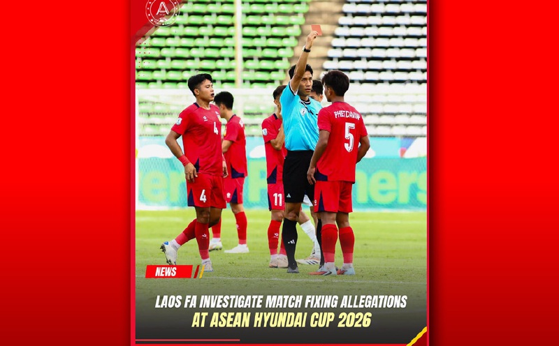 Match-fixing scandal rocks Laos football team in Asean Cup