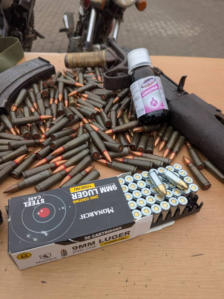 Suspected robber killed at Agbogbloshie, police recover AK-47, 186 rounds of ammunition