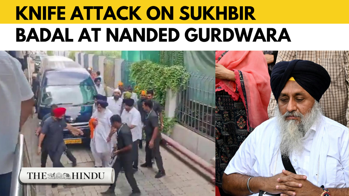 Sukhbir Singh Badal injured in knife attack inside Nanded gurdwara