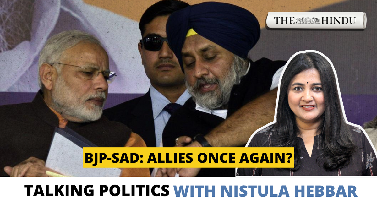 Ahead of Punjab polls, is Akali Dal set to rejoin NDA? | Talking Politics