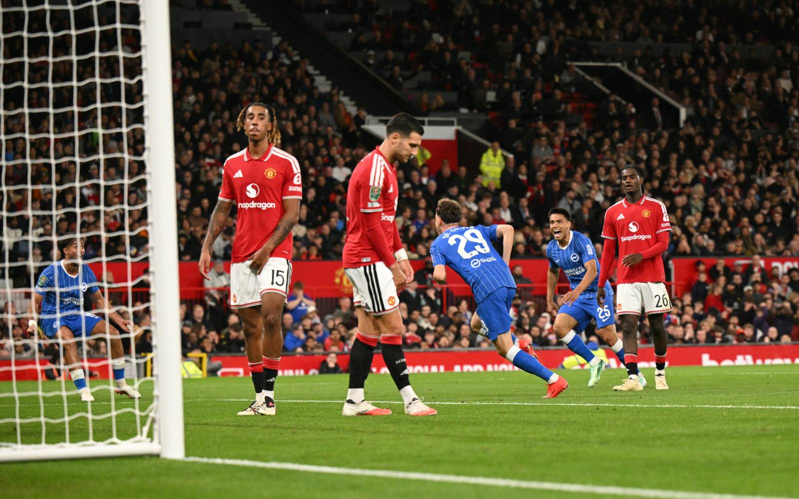 Man Utd’s misery mounts after League Cup collapse against Brighton