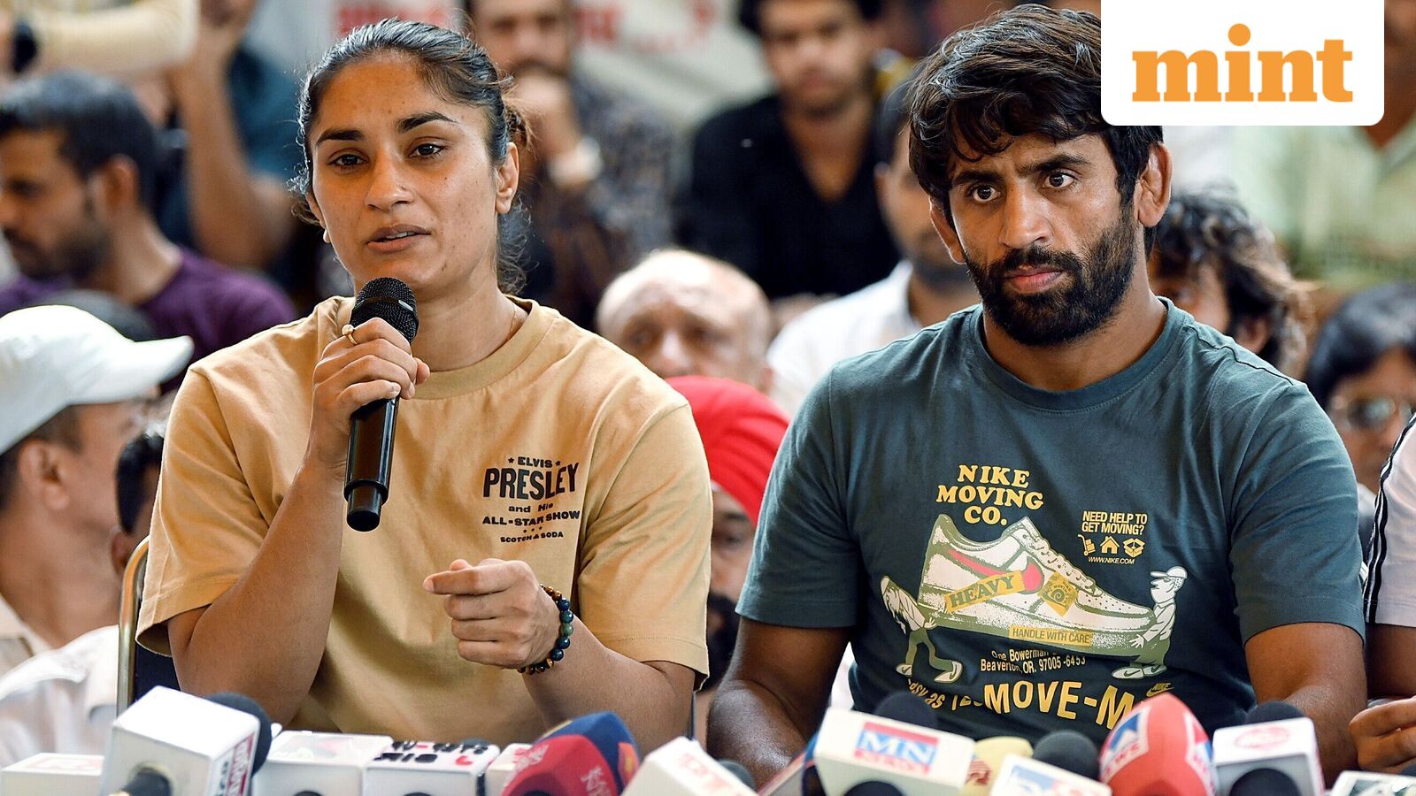 'We have not lost hope': Vinesh Phogat, Bajrang Punia say women wrestlers will appeal Brij Bhushan acquittal