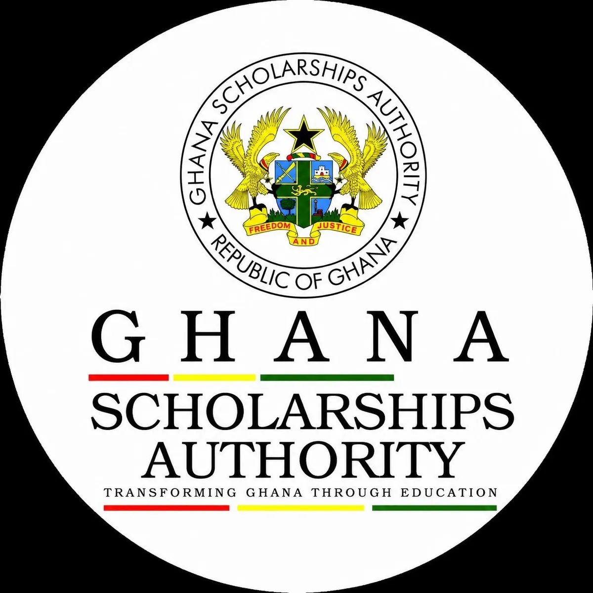Does Ghana's funding for scholarships abroad cover spouses and children?