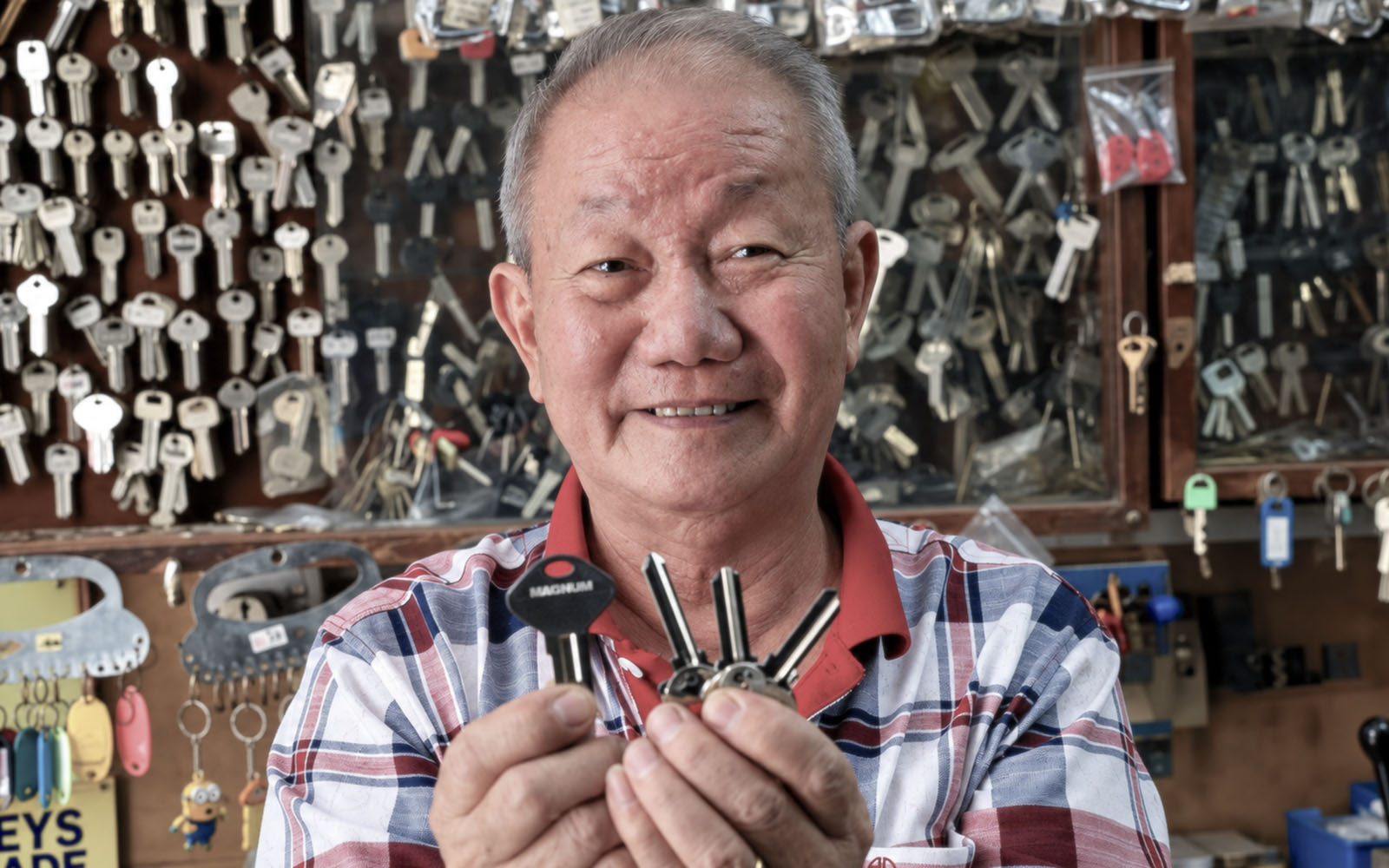 Poh keeps an old trade turning in Sandakan