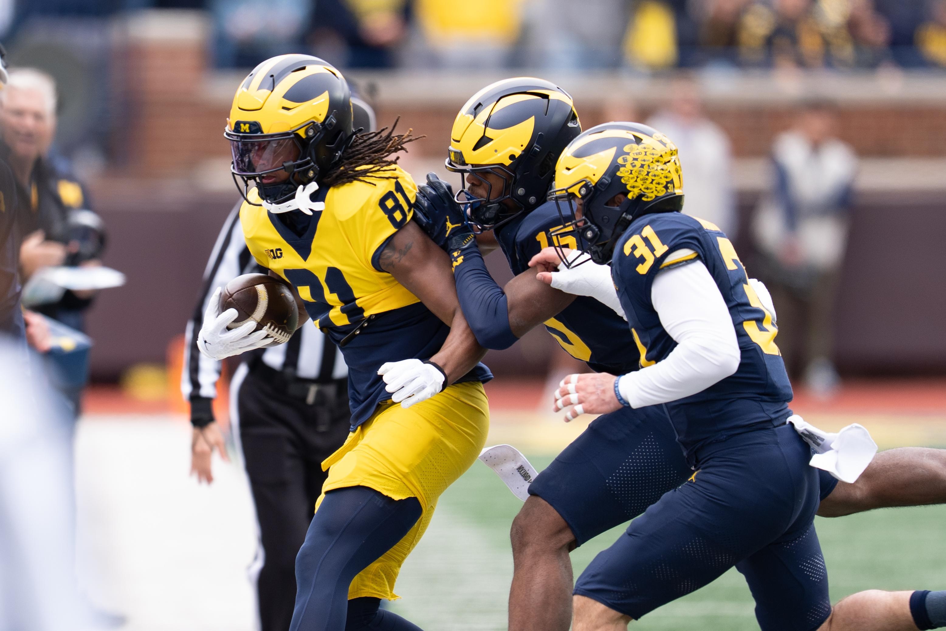 Freshman LB Aden Reeder’s willingness to improve has impressed Michigan Football’s coaching staff