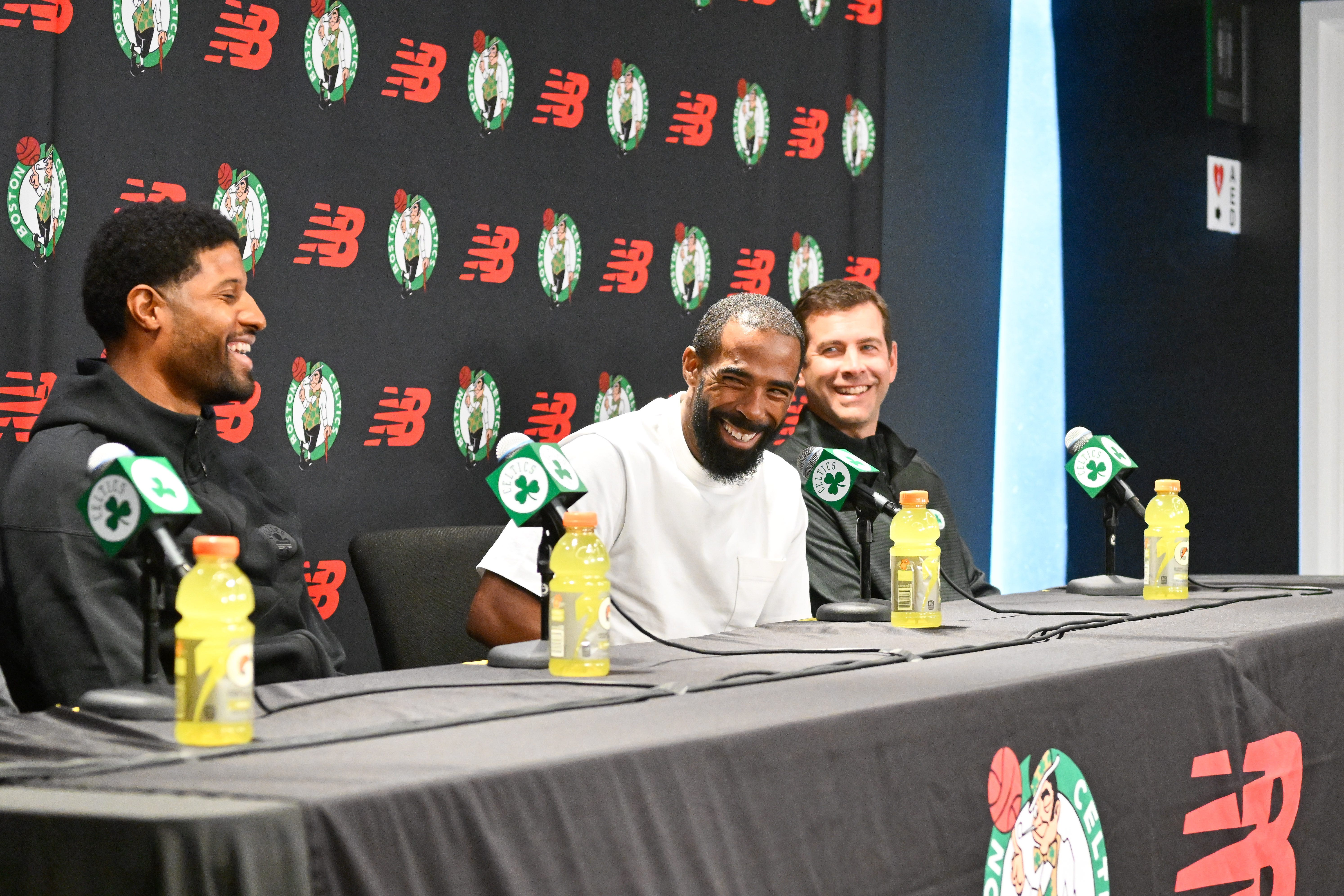 Paul George breaks down how he'll mesh game with Jayson Tatum for Boston Celtics