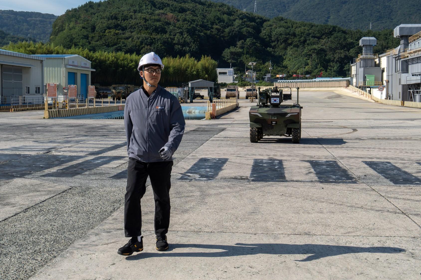 Korea's 1st unmanned military ground vehicle gets ready for battlefield