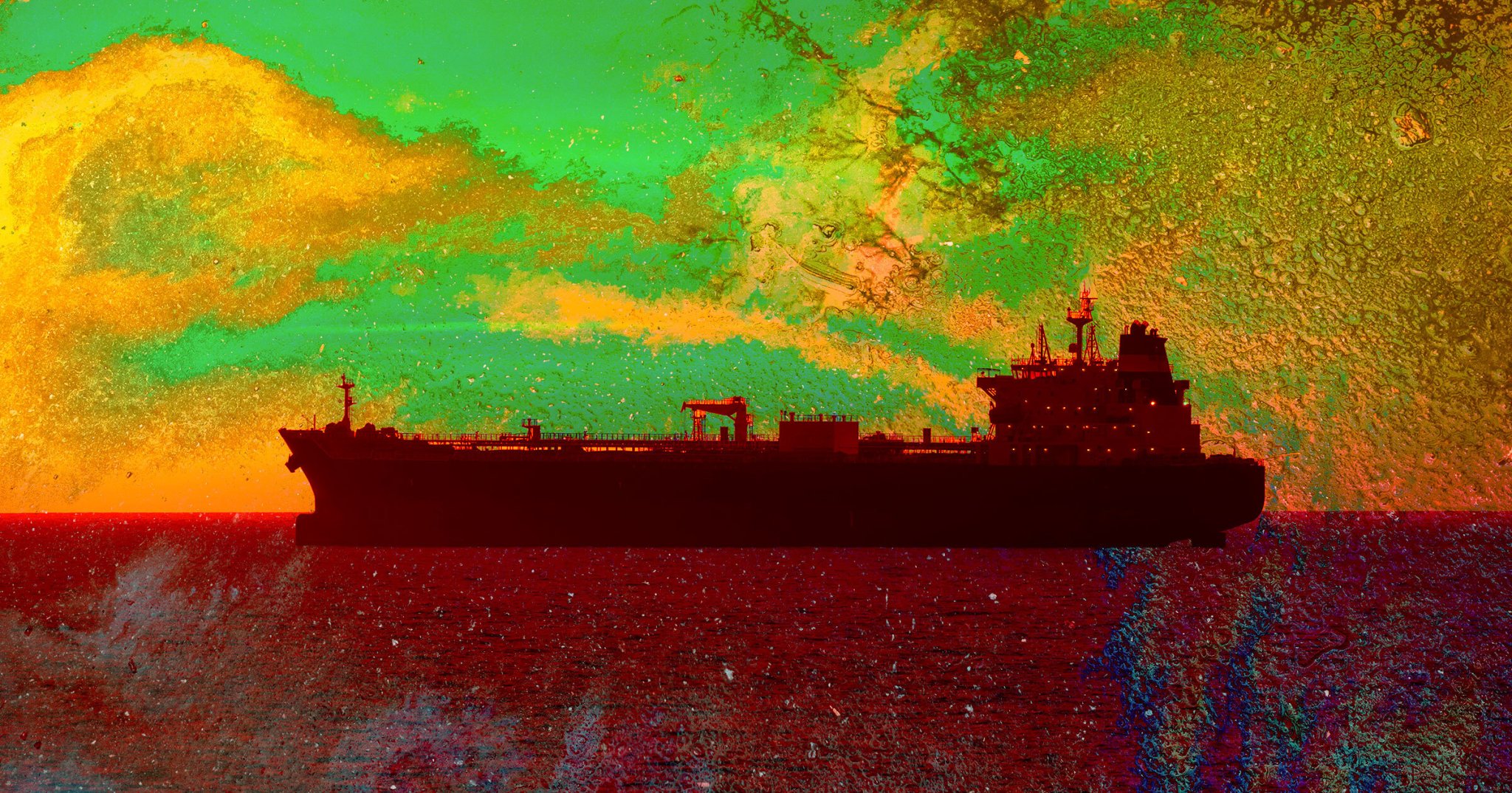 Giant Oil Tanker Runs Aground in Marine Nature Preserve, Spills Nonstop for Weeks