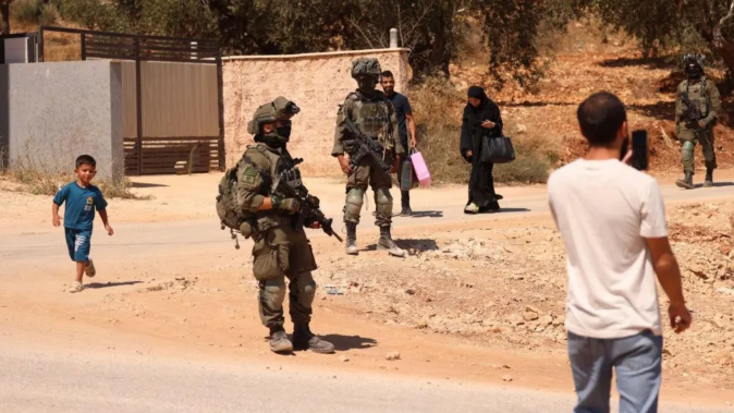 Palestinian families ordered to leave homes during Israeli settler eviction operation