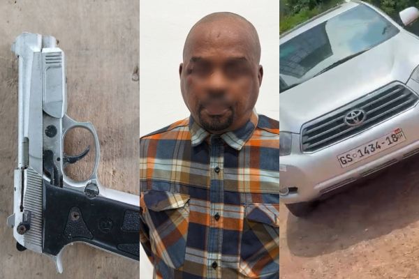 Update: Two gunned down, one arrested as police foil multi-bank robbery attempt in Labone
