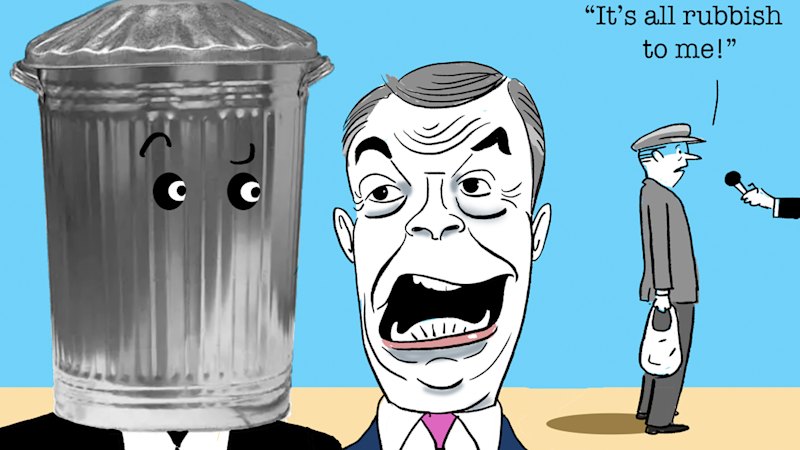 The salvation of democracy is a joke. Why Binface was absurdly appealing next to Farage