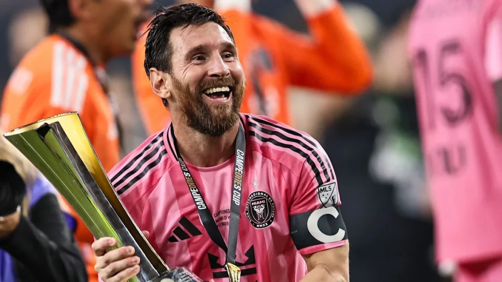Beckham backs Messi for Ballon d’Or after 100th Miami goal