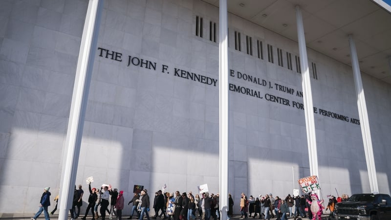 Kennedy Centre board votes to add Trump's name again