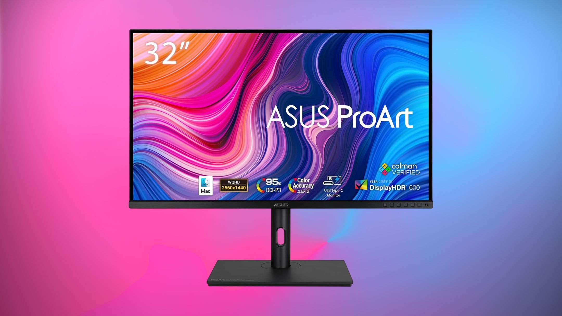 This $390 ASUS ProArt monitor is factory-calibrated for professionals, but gamers love it too