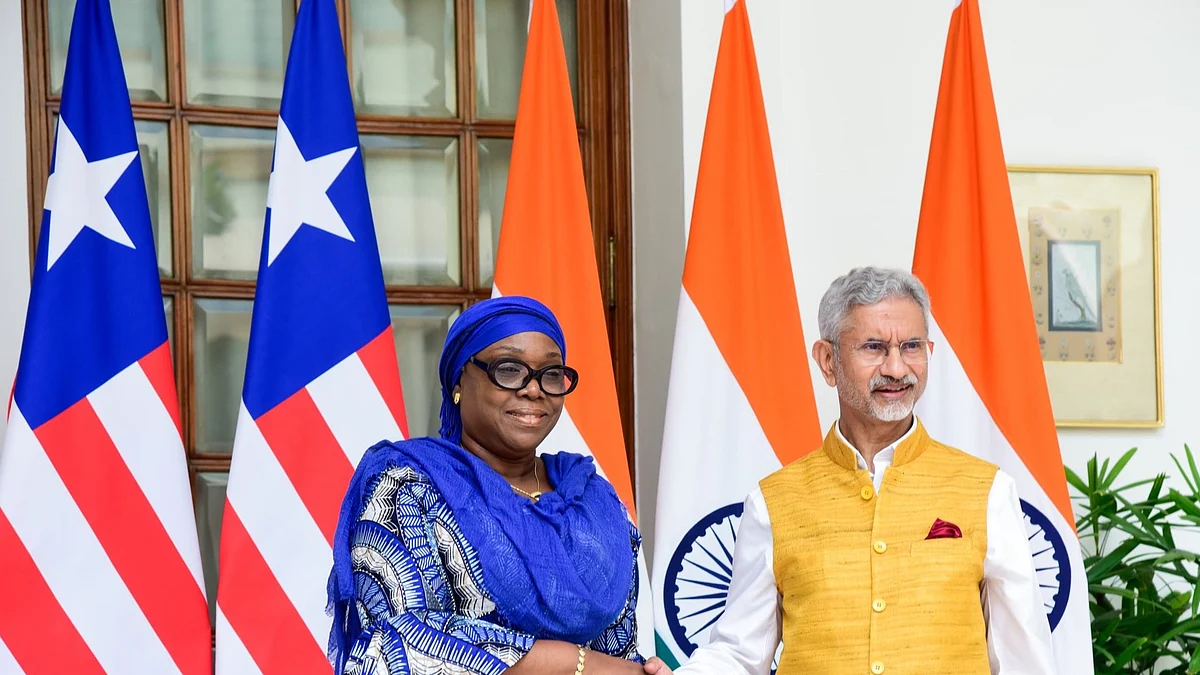 Jaishankar Meets Liberia Foreign Minister, Discusses Shipping Security, Mining & UNSC Reforms